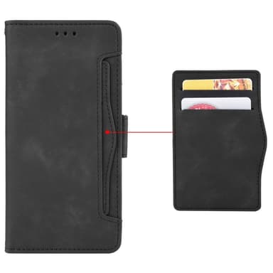 SKALO Xiaomi Redmi 14C 6-RUM Pungetaske - Sort