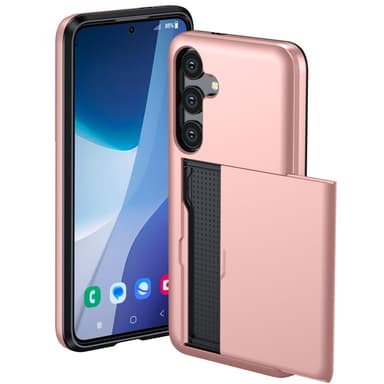 SKALO Samsung S24 FE Armor Cover kortholder - Sort