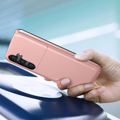 SKALO Samsung S24 FE Armor Cover kortholder - Sort