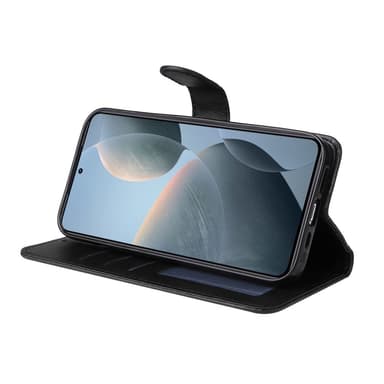 SKALO Xiaomi 14T PU-læder Pungetui - Sort