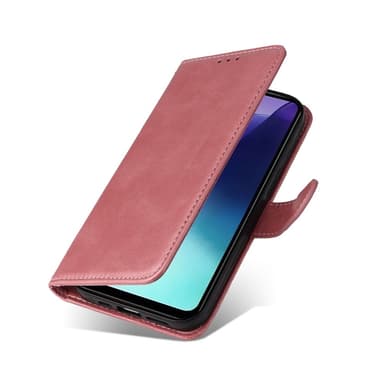 SKALO Xiaomi Redmi 14C PU-læder Pungetui - Pink