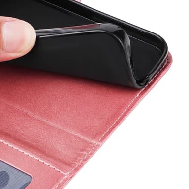 SKALO Xiaomi Redmi 14C PU-læder Pungetui - Pink
