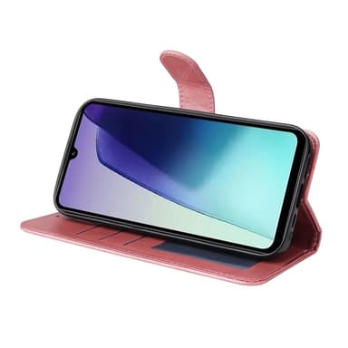 SKALO Xiaomi Redmi 14C PU-læder Pungetui - Pink