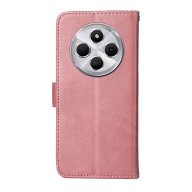 SKALO Xiaomi Redmi 14C PU-læder Pungetui - Pink
