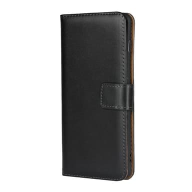 SKALO Samsung S10 Flip Cover m. Pung i Ægte Læder - Hvid