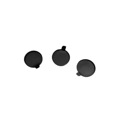 3-pak metal linsebeskytter til iPhone Sort iPhone 16 Pro/16 ProMax