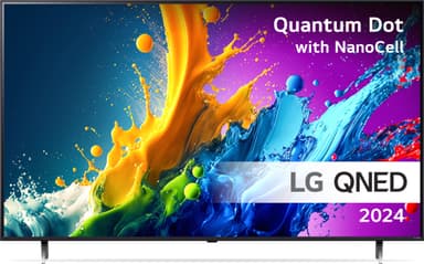 LG 86" QNED 80 4K QNED TV (2024) | Elgiganten | Elgiganten