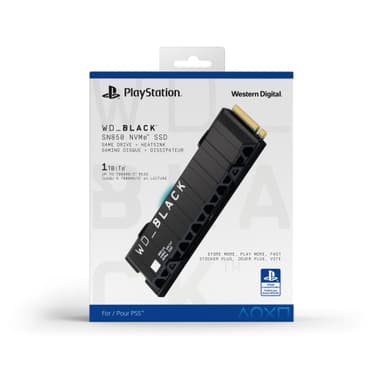 WD_BLACK SN850 1TB NVMe SSD til PS5-konsoller