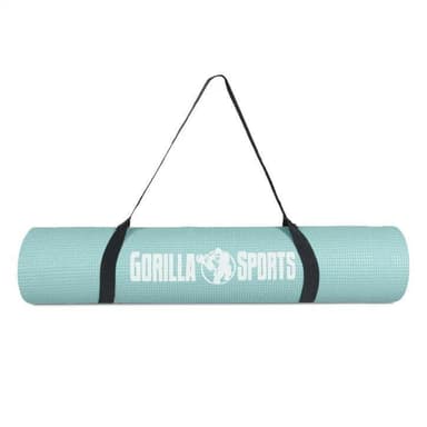 Gorilla Sports YOGAMÅTTE PVC - 180X60 CM
