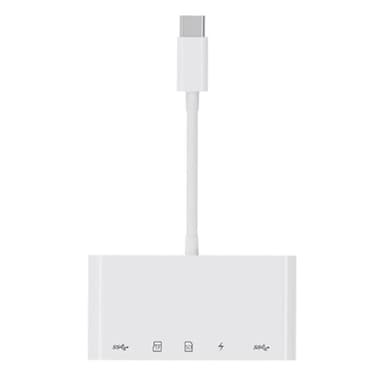 5i1 USB-C till SD, TF, USB-C och 2xUSB-A