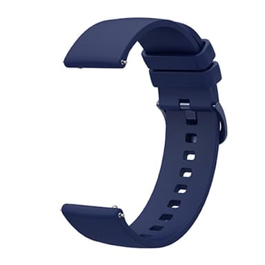 SKALO Silikonearmbånd til Samsung Watch 4 40mm - Mørkeblå