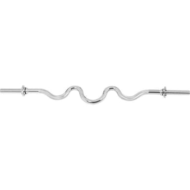Gorilla Sports Curlstang 120 cm SUPER Stjernelås - 30 mm