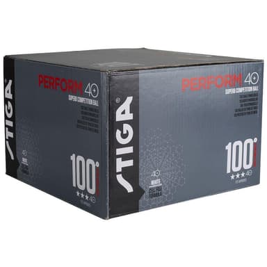 STIGA Perform 100-pak ABS 3-star