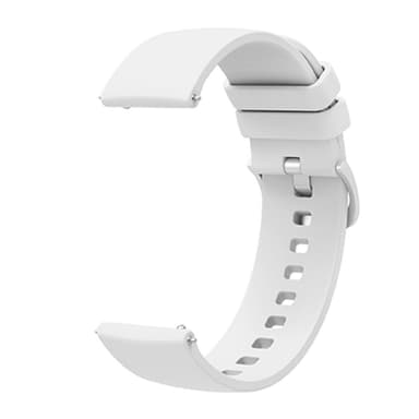 SKALO Silikonearmbånd til Amazfit GTS 3 - Hvid