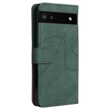 Til Google Pixel 6a 5G KT-serie-1 dobbeltfarve - Grøn