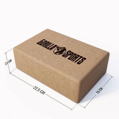 Gorilla Sports Yogablok Cork