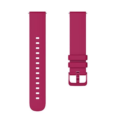 SKALO Silikonearmbånd til Withings ScanWatch 38mm - Vin rød