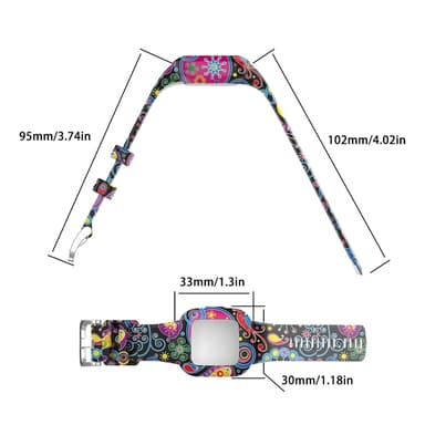 Ur armbånd MultiColor Garmin Vivofit jr. 3