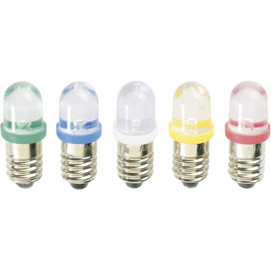 Barthelme LED-signallampe E10 Hvid 24 V/DC, 24 V/AC
