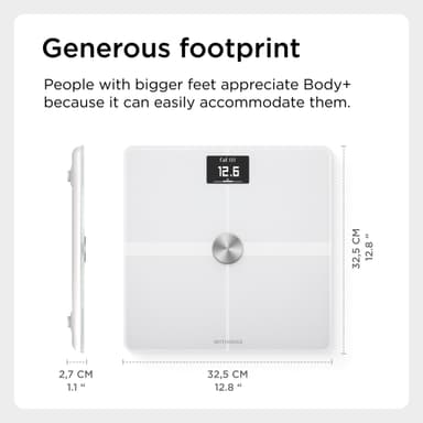 Withings Body+ badevægt (hvid)