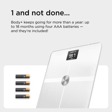 Withings Body+ badevægt (hvid)