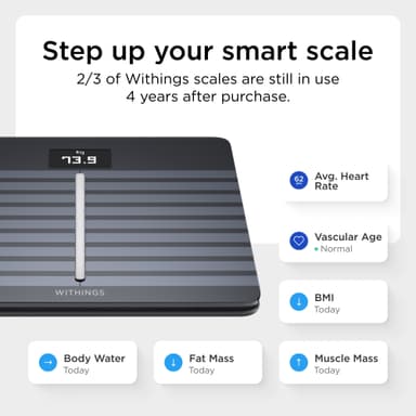 Withings Body Cardio badevægt WITWBS04BK (sort)