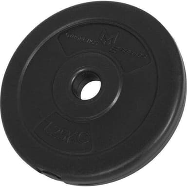 Gorilla Sports Vægtsæt 30kg 25/26 mm - 4x1,25kg 6x2,5kg 2x5kg