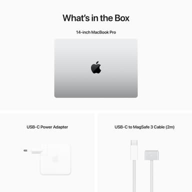MacBook Pro 14 M2 Pro 2023 1TB (sølv)