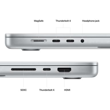 MacBook Pro 16 M2 Max 2023 32/1000GB (sølv)