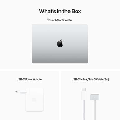 MacBook Pro 16 M2 Max 2023 32/1000GB (sølv)