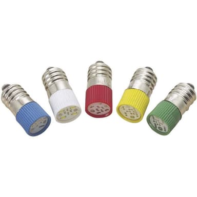 Barthelme LED-signallampe E10 Rød 24 V/DC, 24 V/AC 2.4
