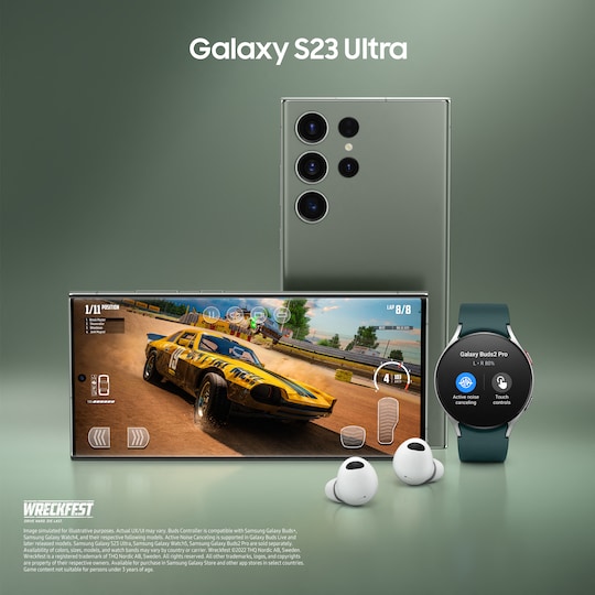Samsung Galaxy S23 Ultra 5G smartphone 12/1TB (sort)