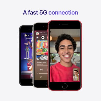 iPhone SE Gen. 3 smartphone 64GB (rød)