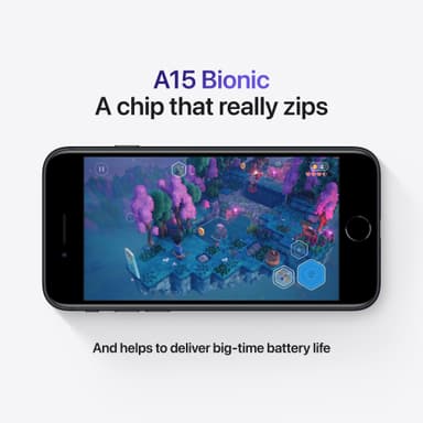 iPhone SE Gen. 3 smartphone 64GB (rød)