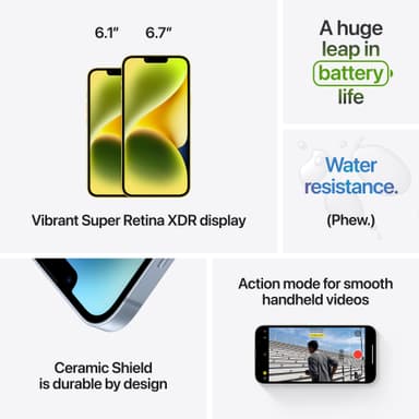 iPhone 14 Plus – 5G smartphone 256GB Gul