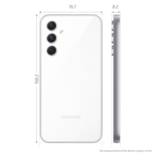 Samsung Galaxy A54 5G smartphone 8/128GB (hvid)