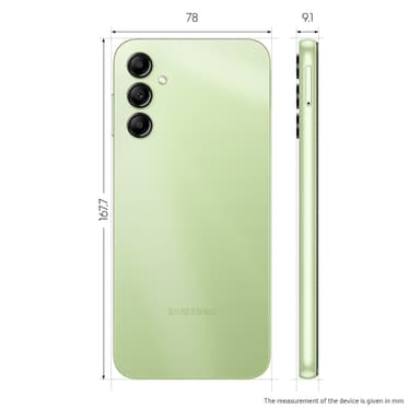 Samsung Galaxy A14 5G smartphone 4/128GB (grøn)