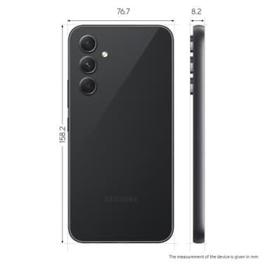 Samsung Galaxy A54 5G smartphone 8/256GB (sort)