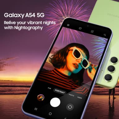 Samsung Galaxy A54 5G smartphone 8/256GB (sort)