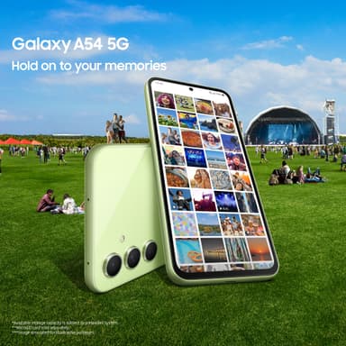 Samsung Galaxy A54 5G smartphone 8/256GB (sort)