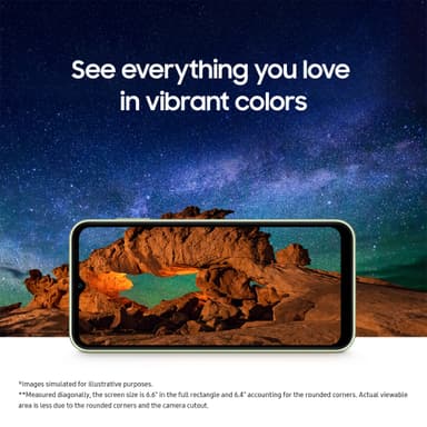 Samsung Galaxy A14 5G smartphone 4/128GB (sølv)