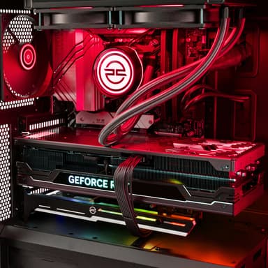 PCSpecialist Fusion R90D R9X3D-7/32/1000/4080 stationær gaming computer