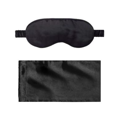 Sovmask mullbärssilke Sort