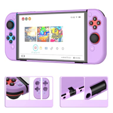 Dockbart etui Lilla Nintendo Switch OLED