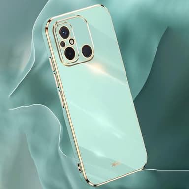 SKALO Xiaomi Redmi 12C 4G XINLI TPU Cover - Blå