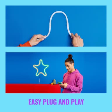 Wiz Connected Neon Flex lysbånd 24W (3m)