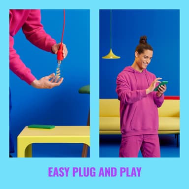 Wiz Connected Full Colour Wi-Fi BLE LED-pære 6.3W E27