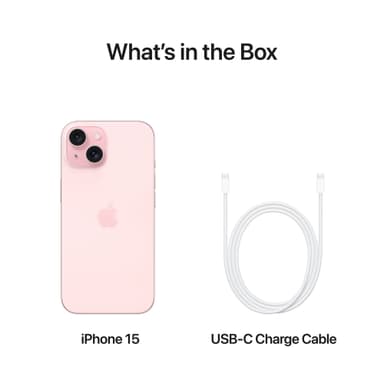 iPhone 15 – 5G smartphone 512GB Pink