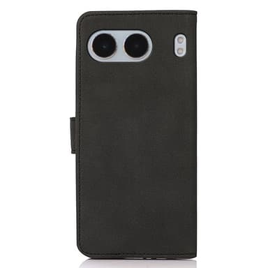 KHAZNEH Til OnePlus Nord 4 Taske Pung Taske Shell Telefon Taske - Sort