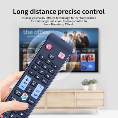 TV fjernbetjening Erstatning til AA59-00579A Samsung TV